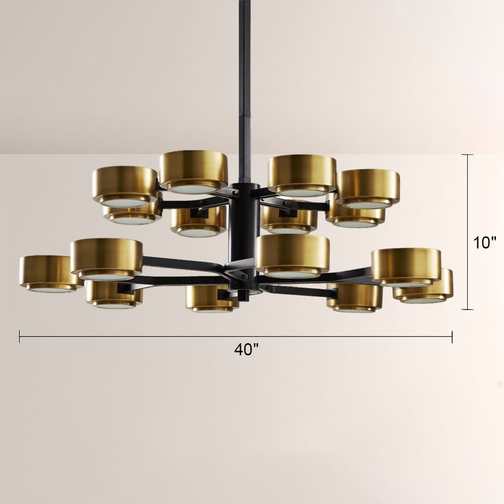 Jesse Two Tier Chandelier, two-tier - view 3