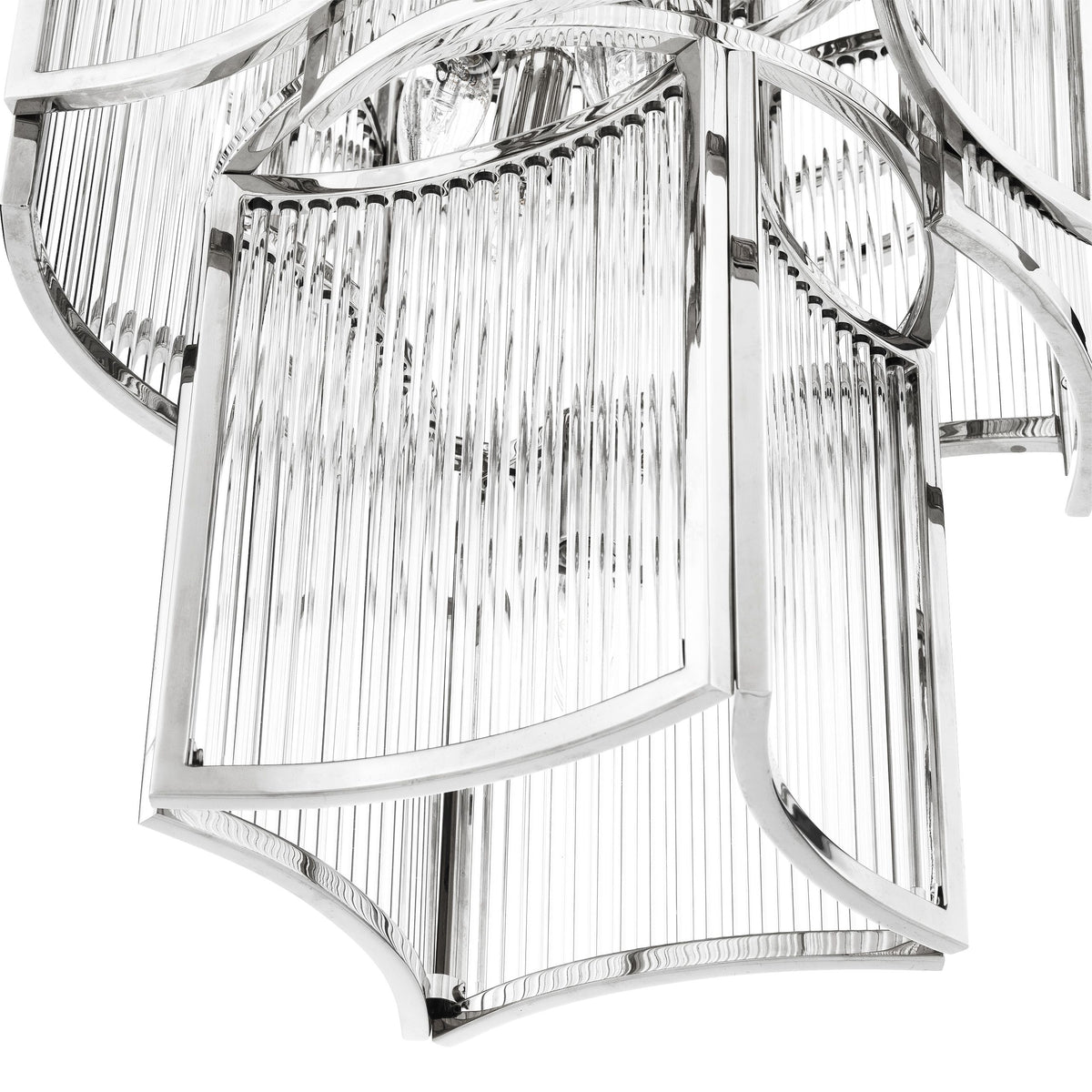 Jet Set Modern Chandelier - Gold/Nickel/Antique Brass - view 10