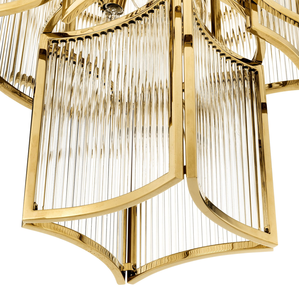 Jet Set Modern Chandelier - Gold/Nickel/Antique Brass - view 5