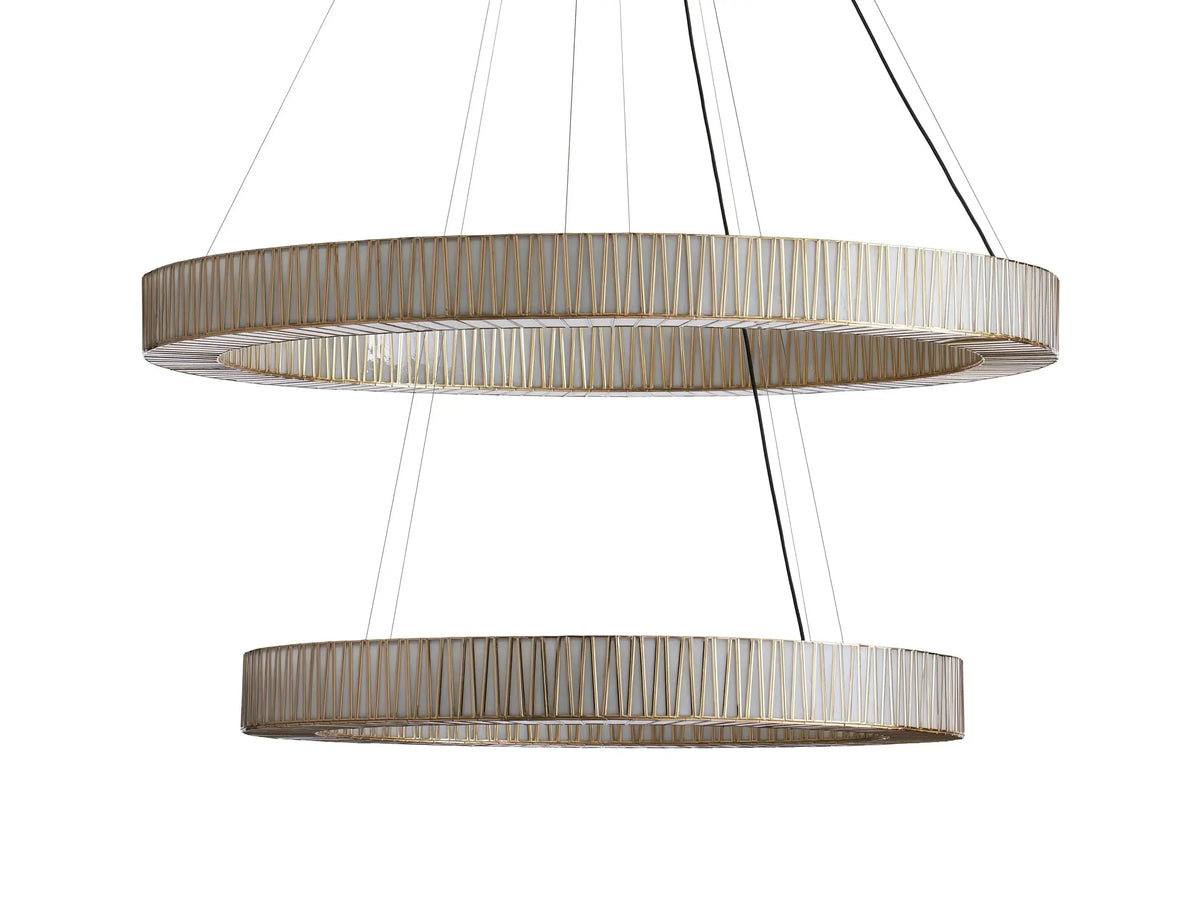 Jeunet 2-Tier Round Chandelier 47''60'', two-tier - view 5