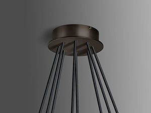 Canson Circular Modern Chandelier For Living Room - view 11