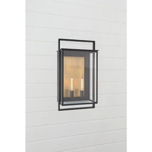Leicester 2-Light Lantern Wall Sconce Outdoor, chandelier - view 2