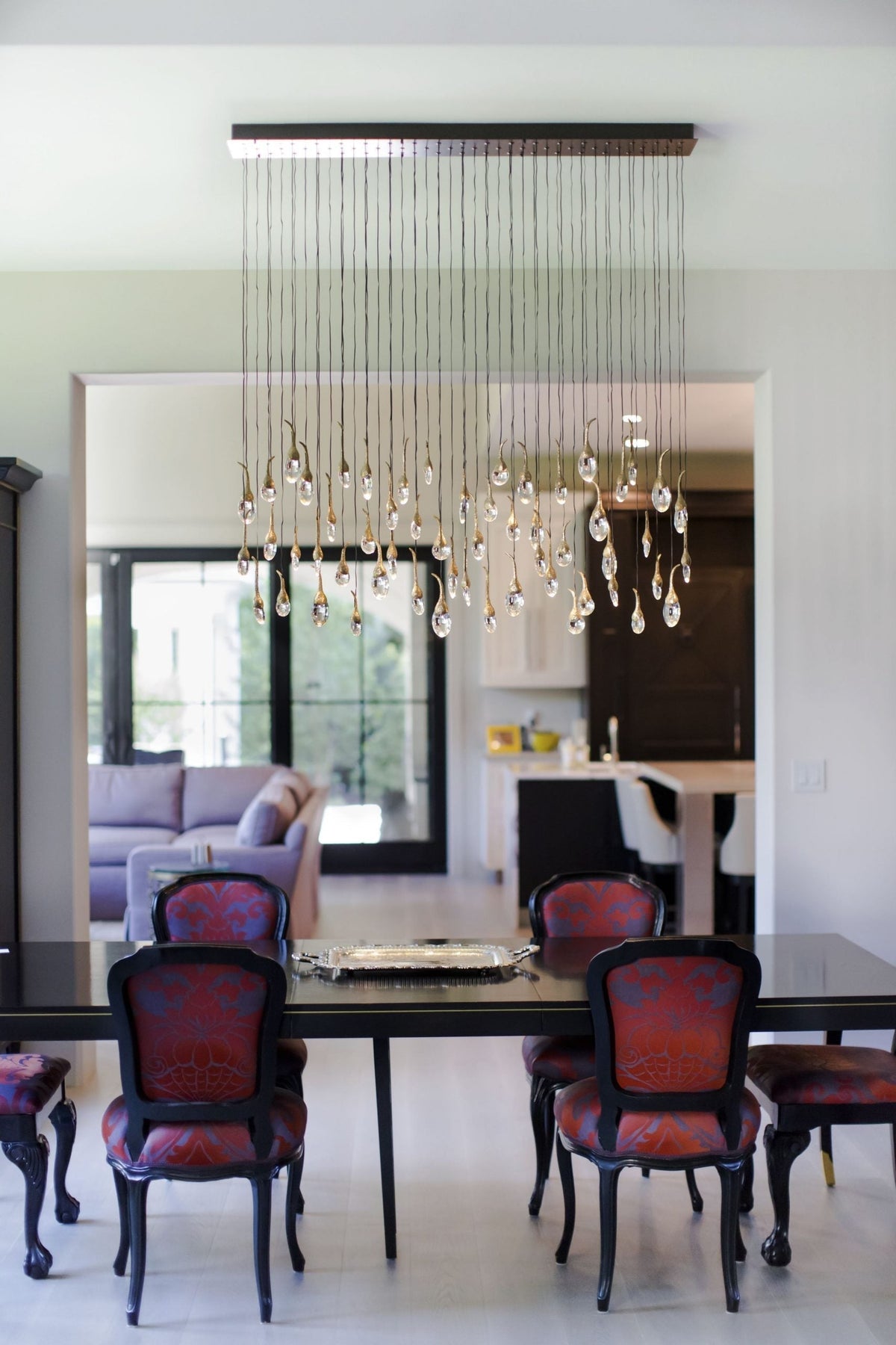Modern Creative Seed Crystal Chandelier for Dining Room - view 5