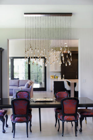 Modern Creative Seed Crystal Chandelier for Dining Room - view 5