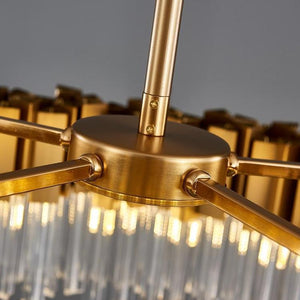 Kubica Oval Crystal Chandelier - view 9