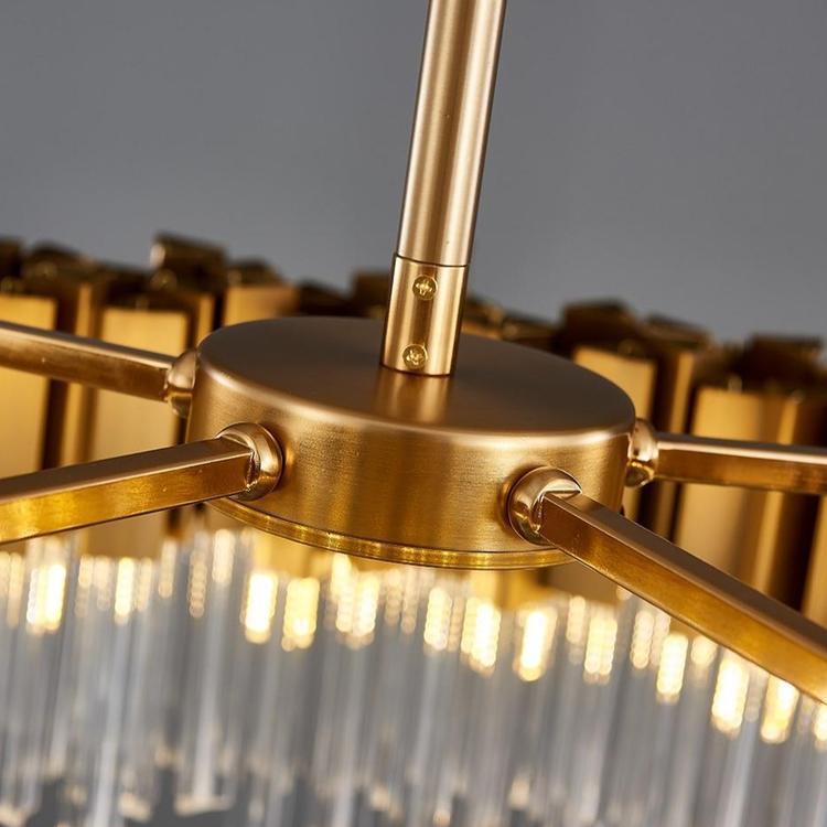Kubica Oval Crystal Chandelier - view 9