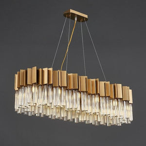 Kubica Oval Crystal Chandelier - view 3