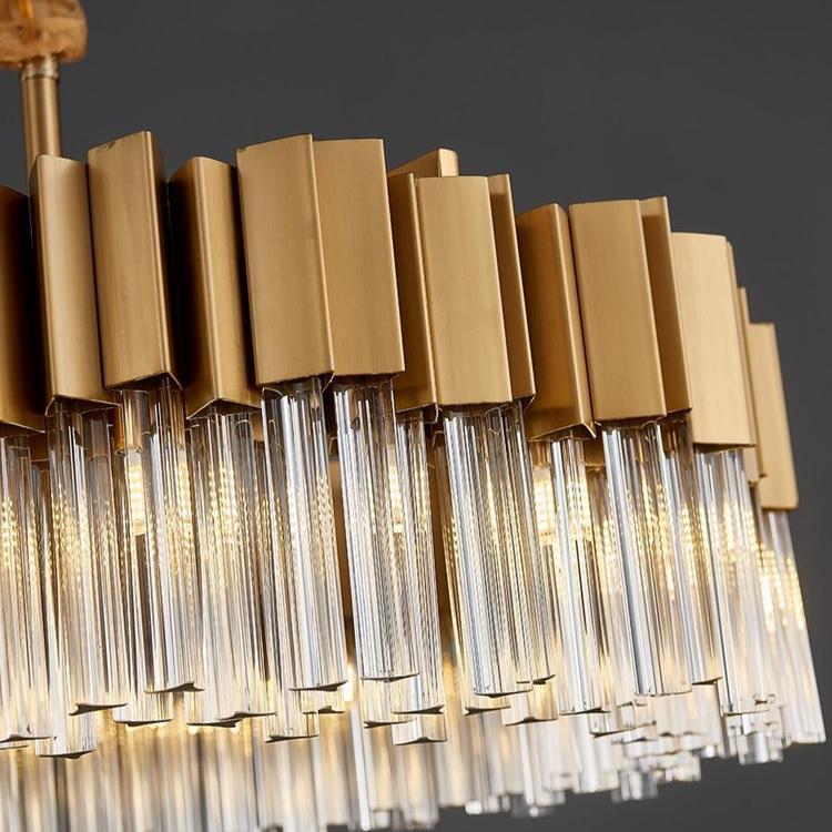 Kubica Oval Crystal Chandelier - view 6