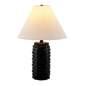 Modern European furniture - Bobbled Base Accent Table Lamp