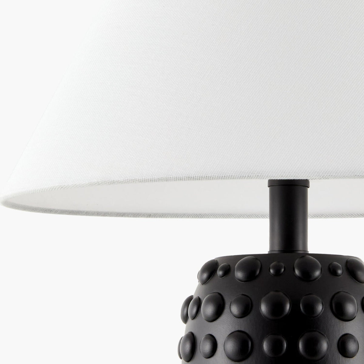 Modern European furniture - Bobbled Base Accent Table Lamp