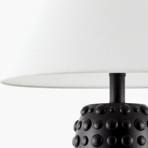 Modern European furniture - Bobbled Base Accent Table Lamp