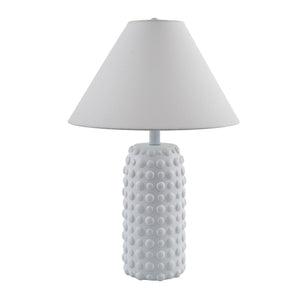 Modern European furniture - Bobbled Base Accent Table Lamp