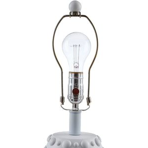 Modern European furniture - Bobbled Base Accent Table Lamp