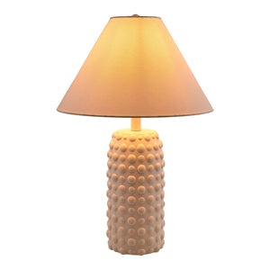 Modern European furniture - Bobbled Base Accent Table Lamp