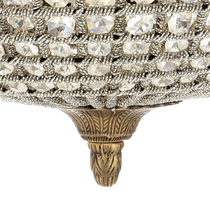 Eternity Oval M Modern Brass Chandelier - Brass - view 2