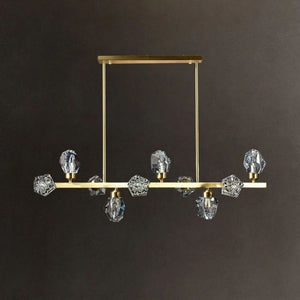 Nicole Crystal Linear Chandelier - view 3