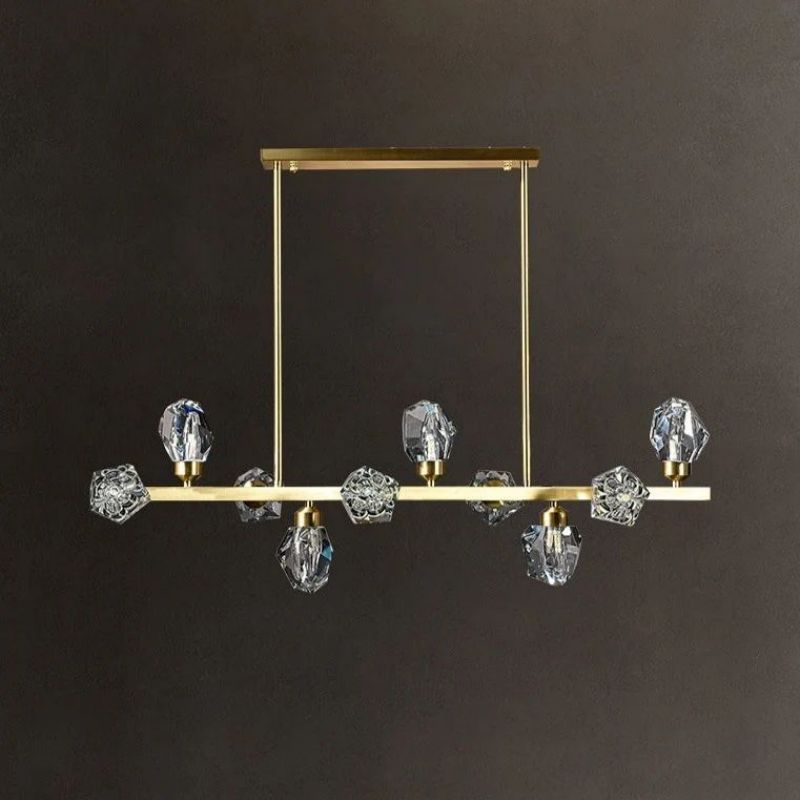 Nicole Crystal Linear Chandelier - view 3