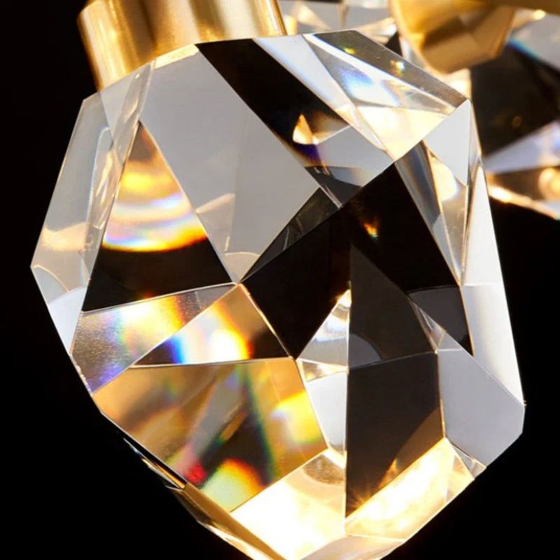 Nicole Crystal Linear Chandelier - view 10