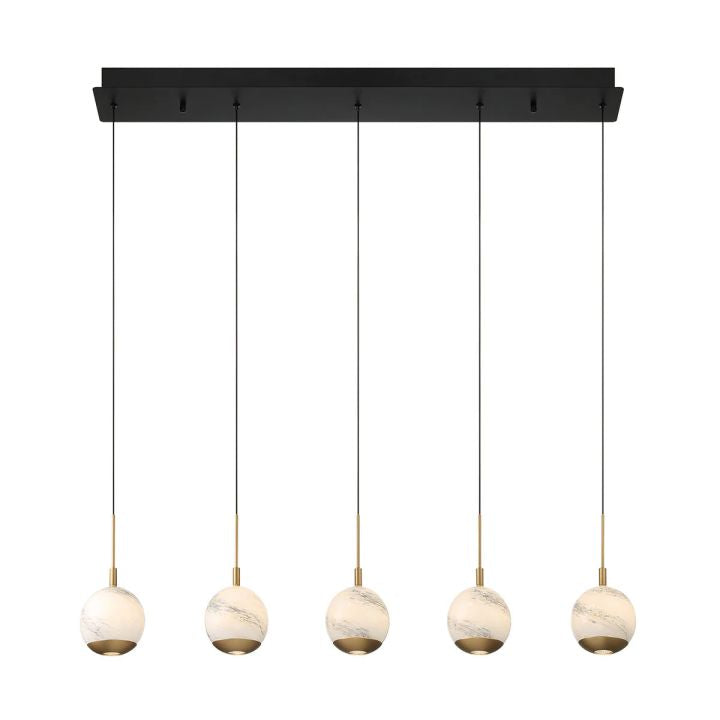 Kimma Lights Linear LED Chandelier - view 3
