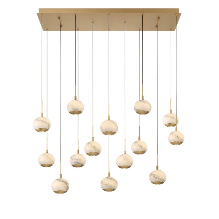 Kimma Lights Linear LED Chandelier - view 8