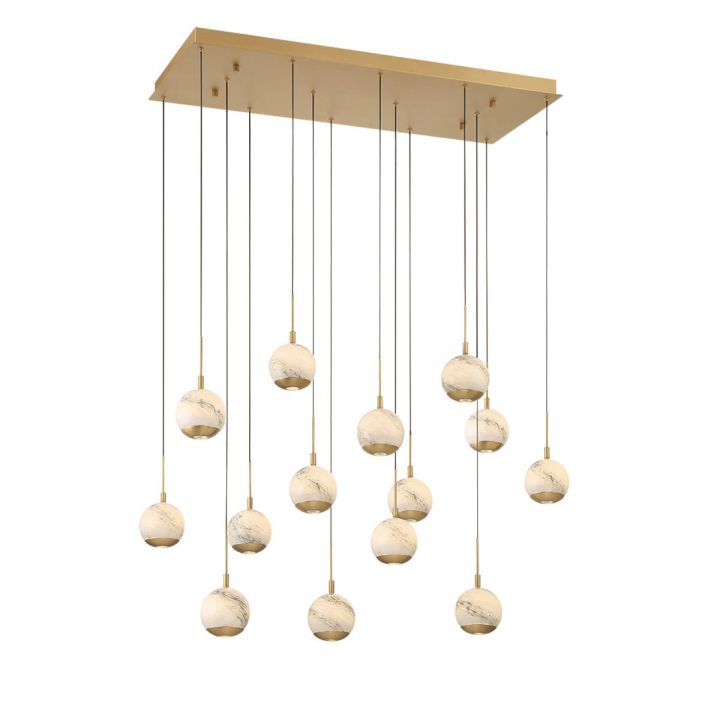 Kimma Lights Linear LED Chandelier - view 7