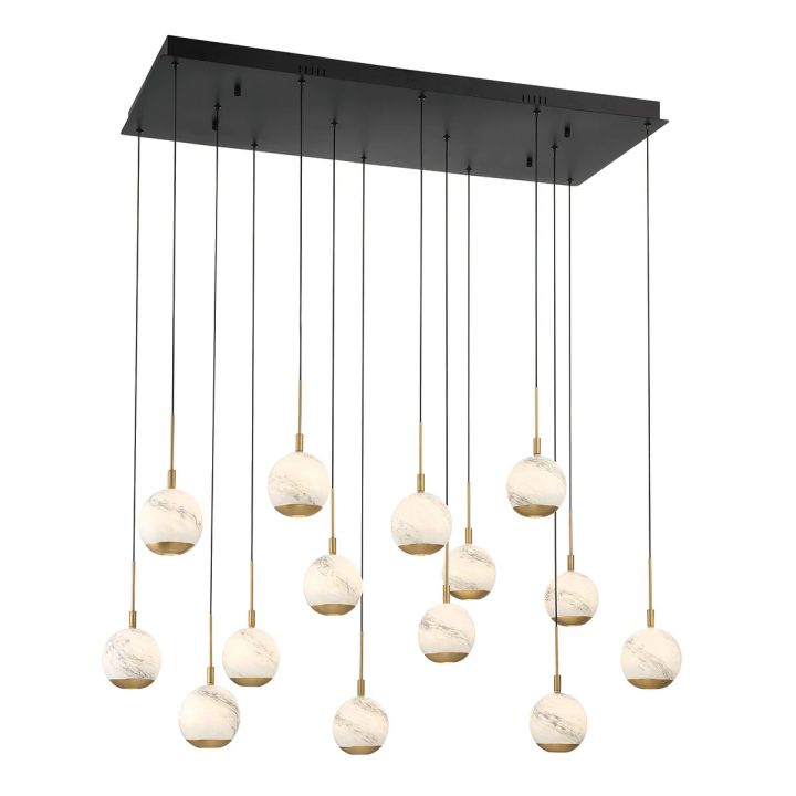 Kimma Lights Linear LED Chandelier - view 9