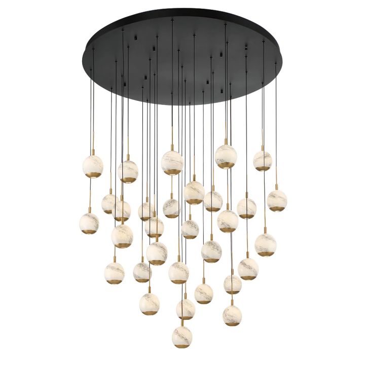 Kimma Lights Round LED Chandelier - view 6