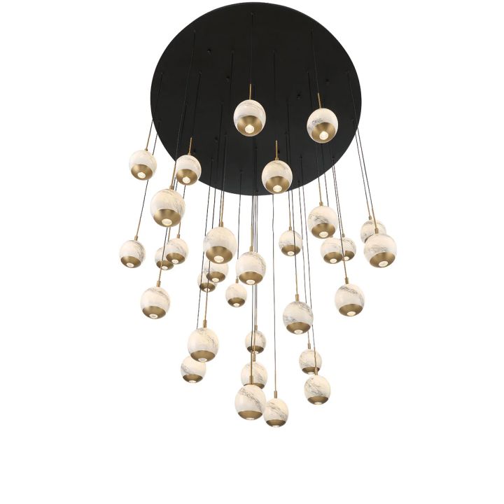 Kimma Lights Round LED Chandelier - view 7