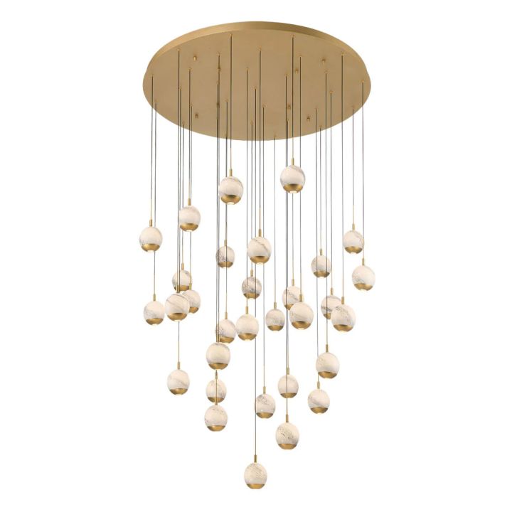 Kimma Lights Round LED Chandelier - view 5