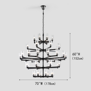Daron Large Crystal Chandelier - view 2
