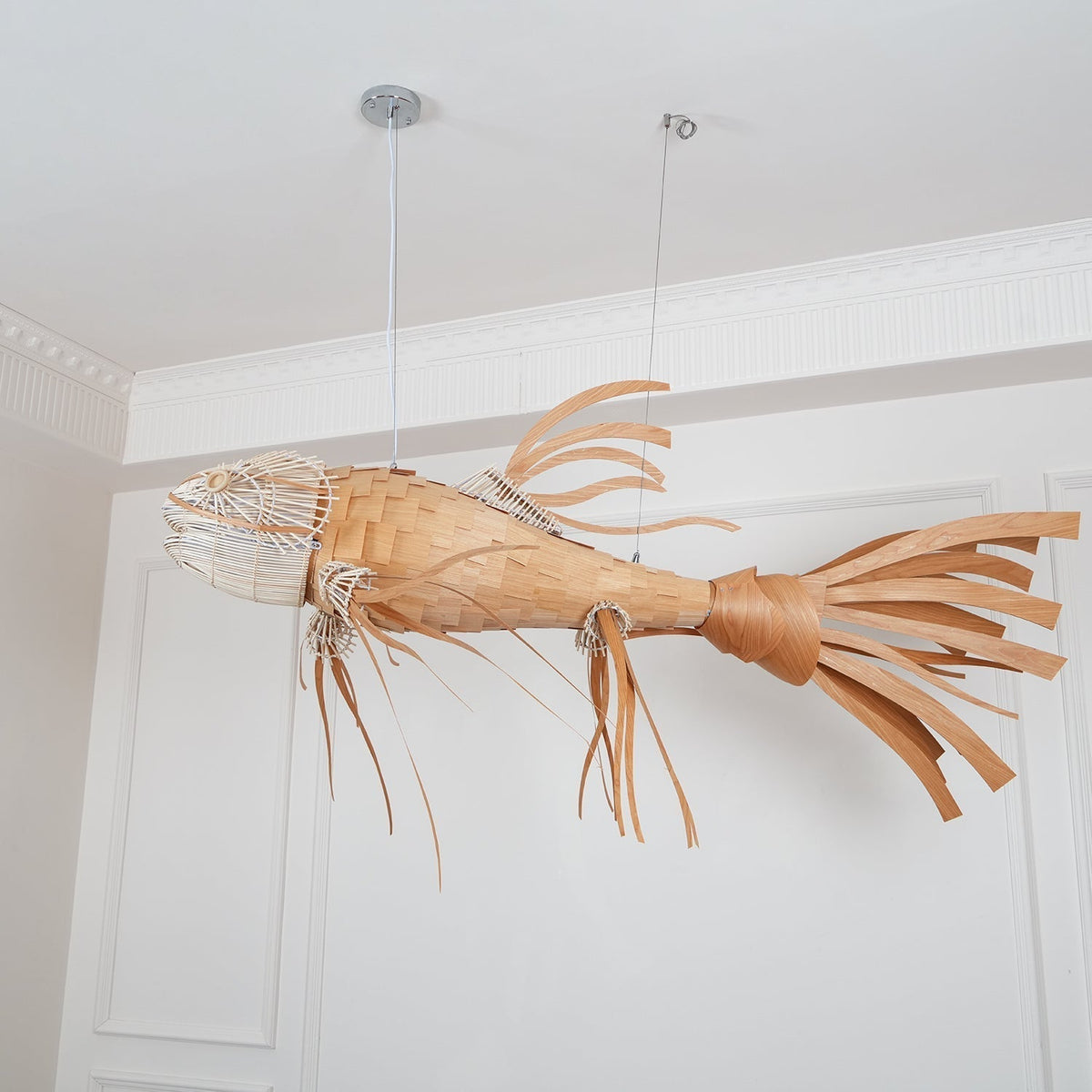 Koi Crystal Spiral Chandelier - view 49