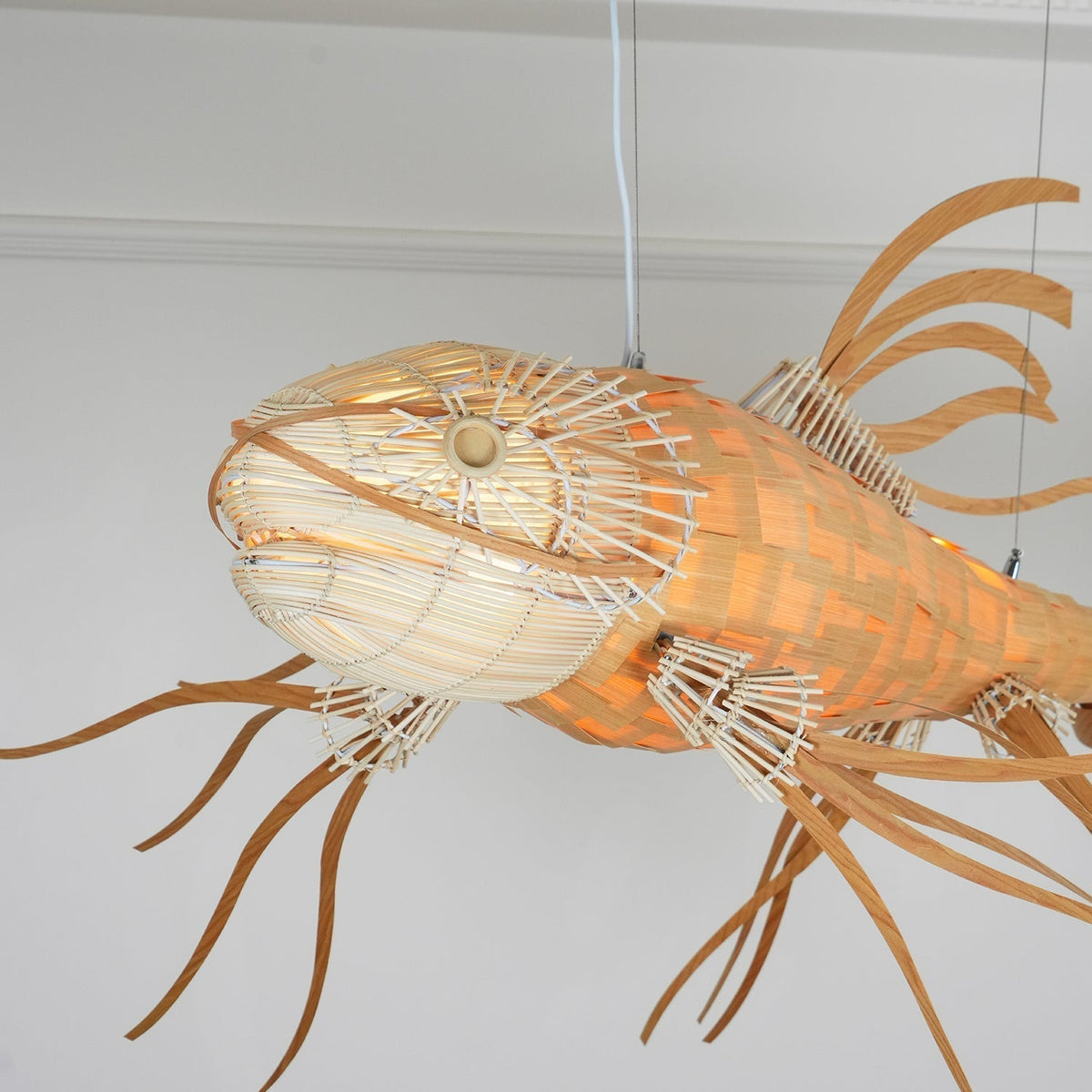 Koi Crystal Spiral Chandelier - view 41