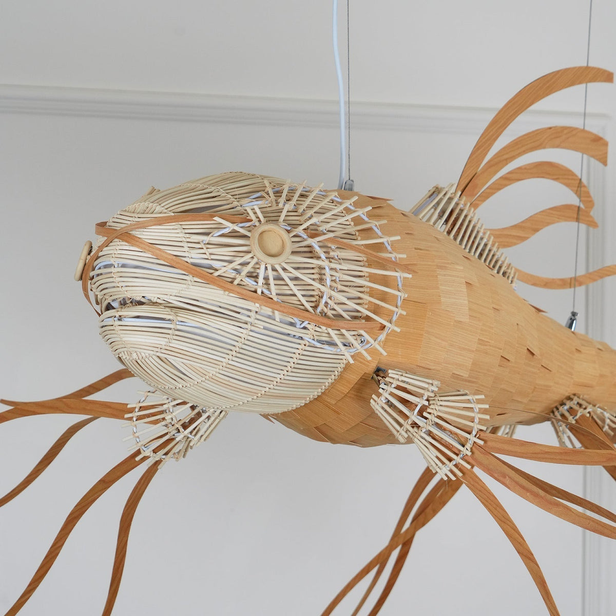 Koi Crystal Spiral Chandelier - view 44