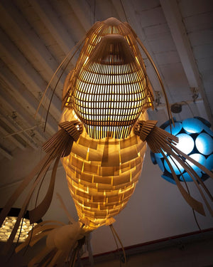 Koi Crystal Spiral Chandelier - view 22