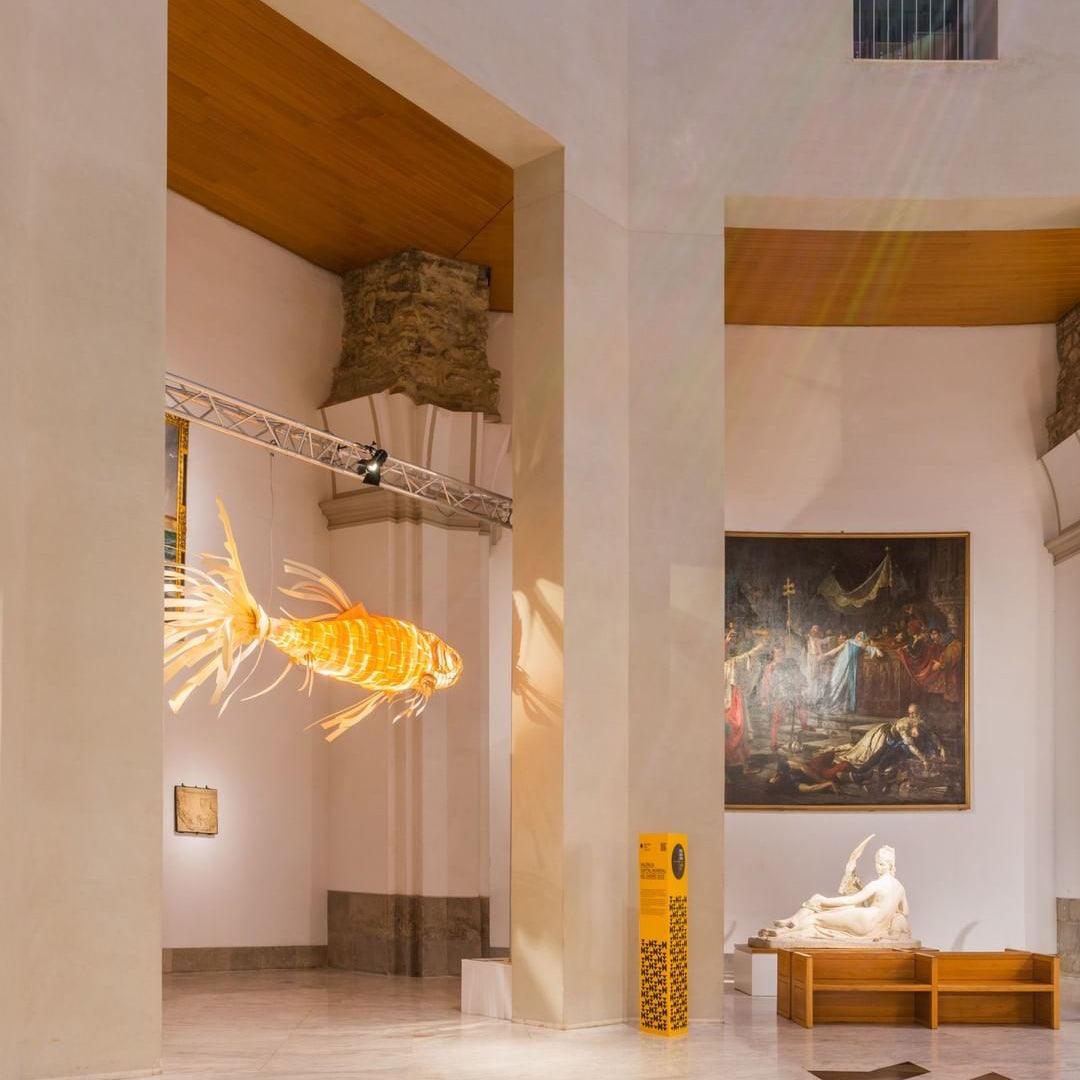 Koi Crystal Spiral Chandelier - view 14