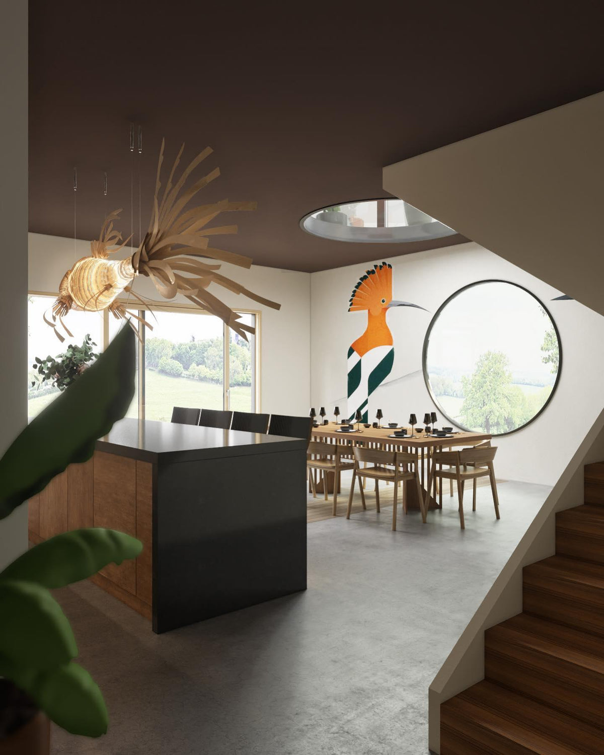 Koi Crystal Spiral Chandelier - view 23