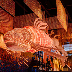 Koi Crystal Spiral Chandelier - view 12