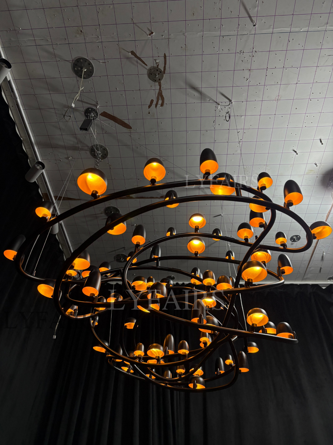 Art Design Mushroom Cluster Chandelier - view 5