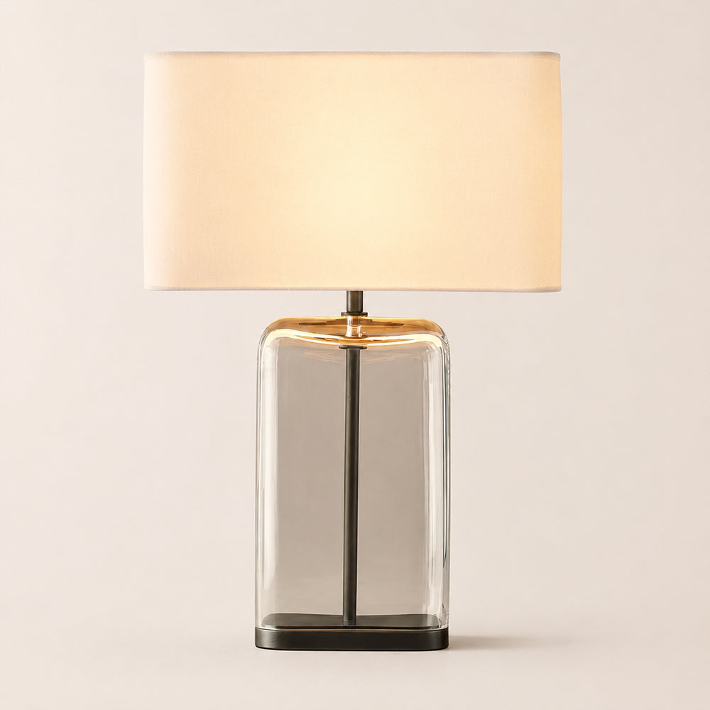 Lacore Clear Glass Table Lamp - view 5