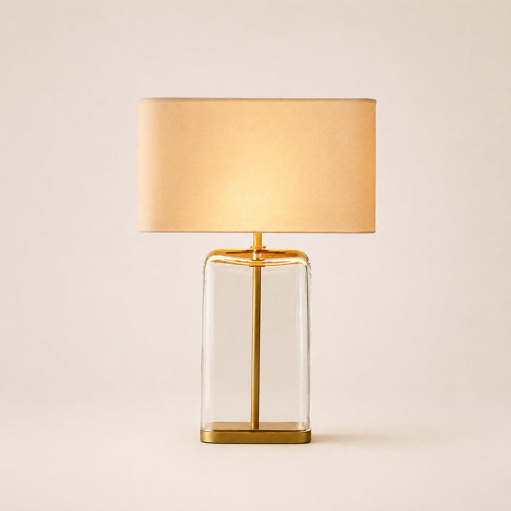 Lacore Clear Glass Table Lamp - view 2