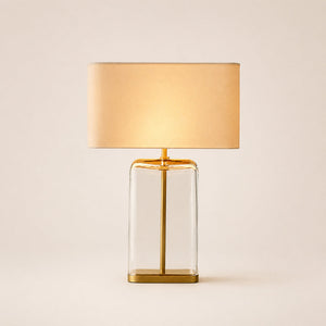 Lacore Clear Glass Table Lamp - view 2