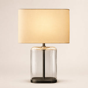 Lacore Clear Glass Table Lamp