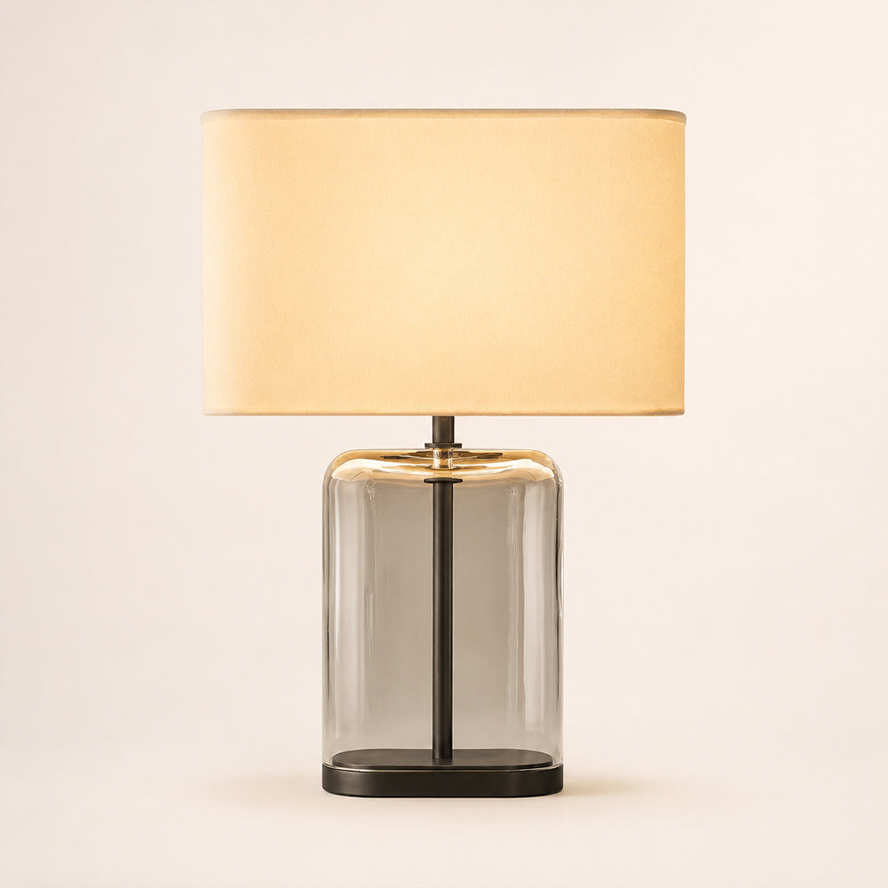 Lacore Clear Glass Table Lamp - view 3