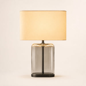 Lacore Clear Glass Table Lamp - view 3