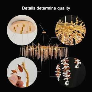 Lacuna Bedroom Branch Chandelier - view 3
