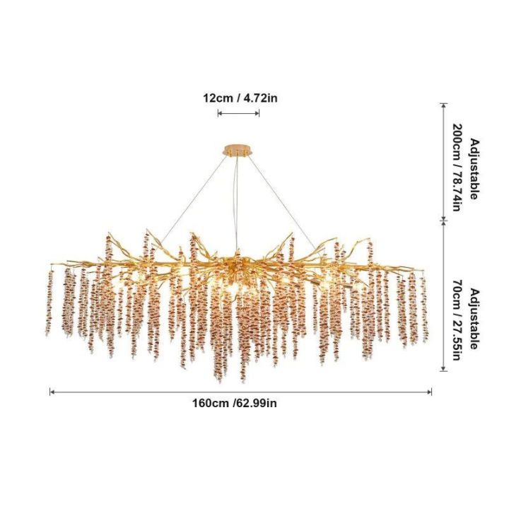 Lacuna Dining Room Branch Chandelier - view 7