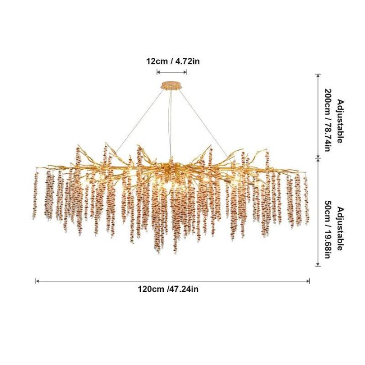 Lacuna Dining Room Branch Chandelier - view 8