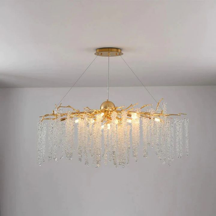 Lacuna white branch chandelier - view 3