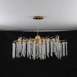 Lacuna white branch chandelier - view 2