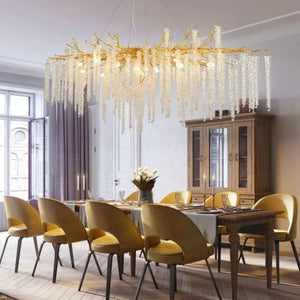 Lacuna white branch chandelier - view 5